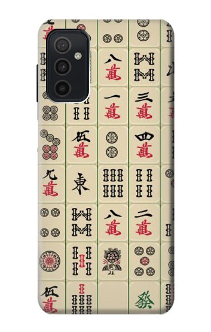 W0802 Mahjong Hard Case and Leather Flip Case For Samsung Galaxy M52 5G