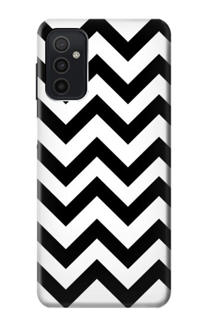 W1613 Chevron Zigzag Hard Case and Leather Flip Case For Samsung Galaxy M52 5G