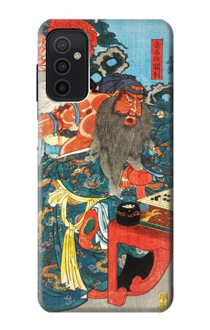 W1826 Utagawa Kuniyoshi Guan Yu Hard Case and Leather Flip Case For Samsung Galaxy M52 5G