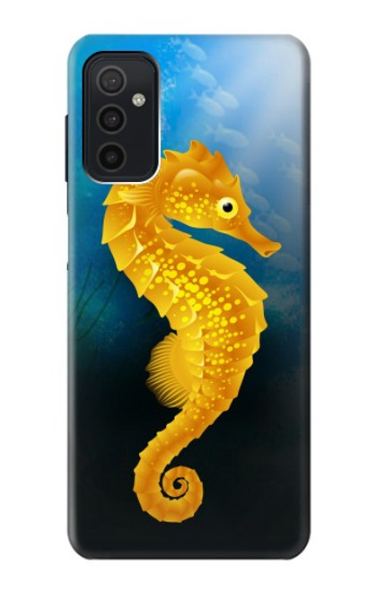 W2444 Seahorse Underwater World Hard Case and Leather Flip Case For Samsung Galaxy M52 5G