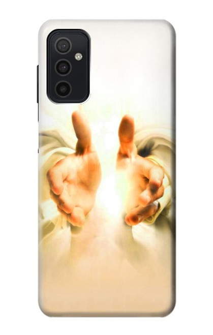 W2546 Hand of God Heaven Hard Case and Leather Flip Case For Samsung Galaxy M52 5G