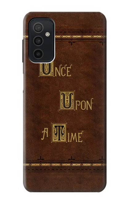 W2643 Once Upon A Time Book Hard Case and Leather Flip Case For Samsung Galaxy M52 5G