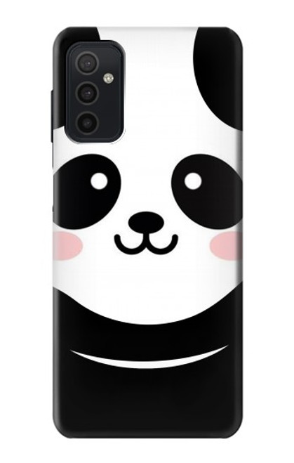 W2662 Cute Panda Cartoon Hard Case and Leather Flip Case For Samsung Galaxy M52 5G