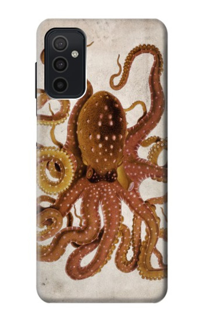 W2801 Vintage Octopus Hard Case and Leather Flip Case For Samsung Galaxy M52 5G