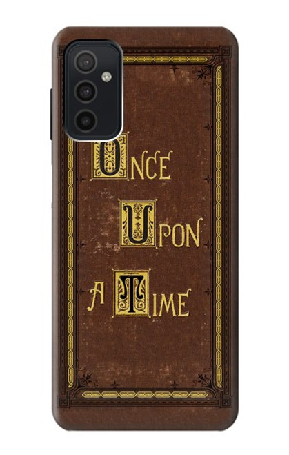 W2824 Once Upon a Time Book Cover Hard Case and Leather Flip Case For Samsung Galaxy M52 5G