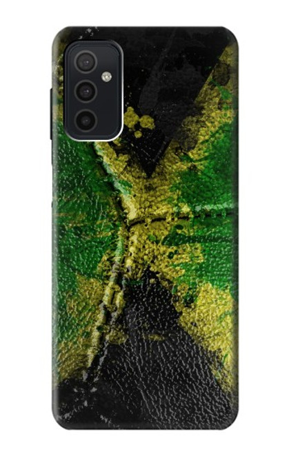 W3319 Jamaica Flag Vintage Football Graphic Hard Case and Leather Flip Case For Samsung Galaxy M52 5G