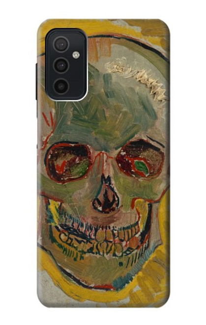 W3359 Vincent Van Gogh Skull Hard Case and Leather Flip Case For Samsung Galaxy M52 5G