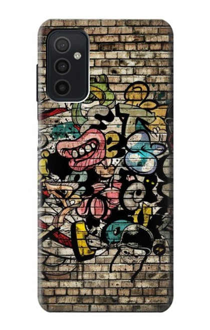 W3394 Graffiti Wall Hard Case and Leather Flip Case For Samsung Galaxy M52 5G