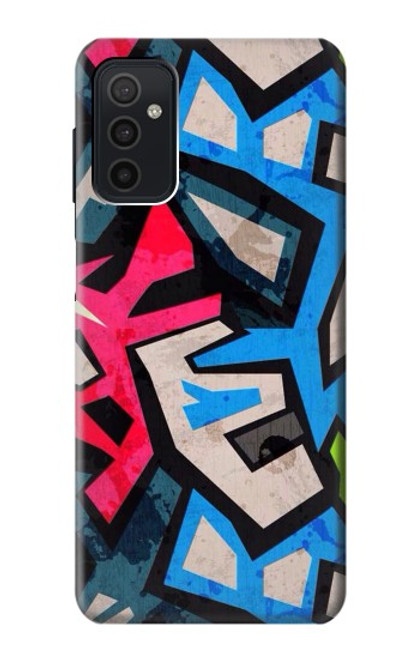 W3445 Graffiti Street Art Hard Case and Leather Flip Case For Samsung Galaxy M52 5G