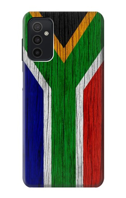 W3464 South Africa Flag Hard Case and Leather Flip Case For Samsung Galaxy M52 5G