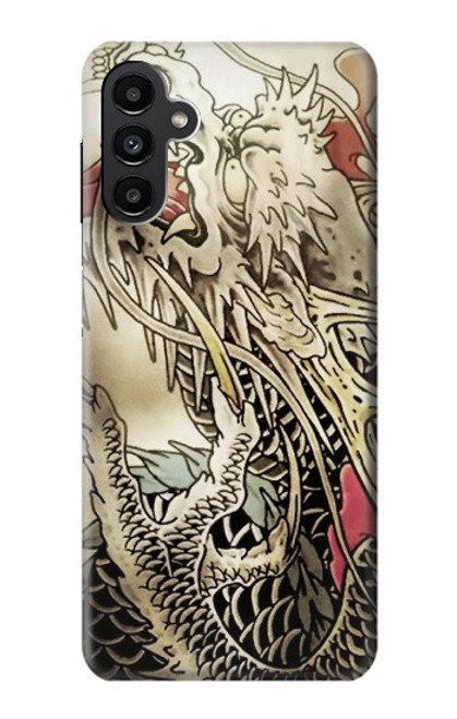 W0122 Yakuza Tattoo Hard Case and Leather Flip Case For Samsung Galaxy A13 5G