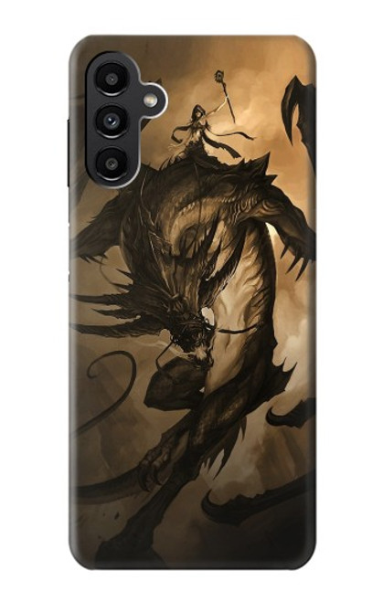 W0388 Dragon Rider Hard Case and Leather Flip Case For Samsung Galaxy A13 5G