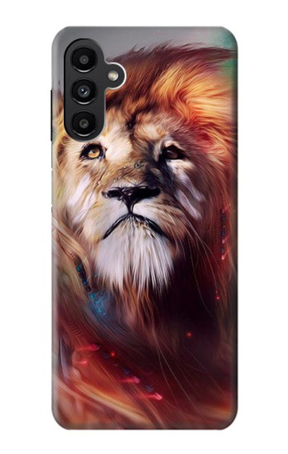 W0691 Leo Paint Hard Case and Leather Flip Case For Samsung Galaxy A13 5G