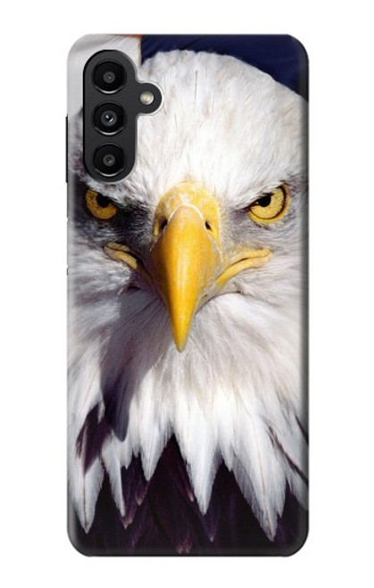 W0854 Eagle American Hard Case and Leather Flip Case For Samsung Galaxy A13 5G