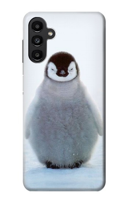 W1075 Penguin Ice Hard Case and Leather Flip Case For Samsung Galaxy A13 5G