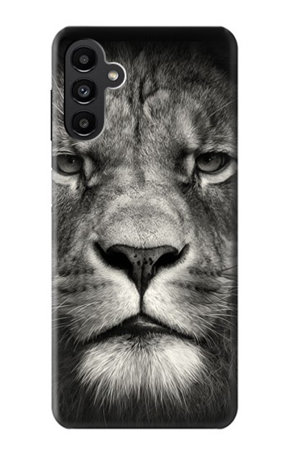 W1352 Lion Face Hard Case and Leather Flip Case For Samsung Galaxy A13 5G