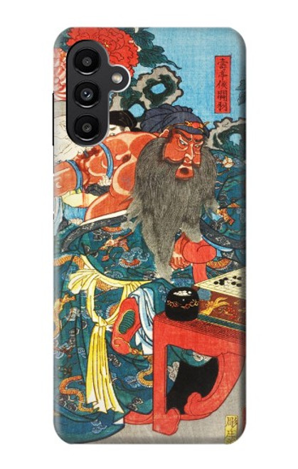 W1826 Utagawa Kuniyoshi Guan Yu Hard Case and Leather Flip Case For Samsung Galaxy A13 5G