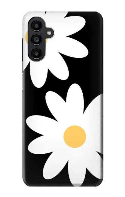 W2315 Daisy White Flowers Hard Case and Leather Flip Case For Samsung Galaxy A13 5G