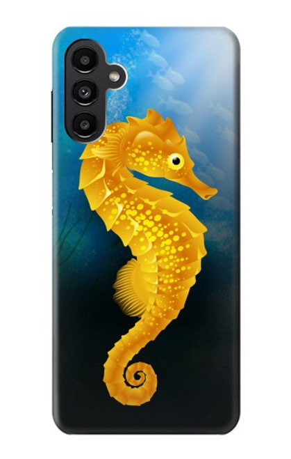 W2444 Seahorse Underwater World Hard Case and Leather Flip Case For Samsung Galaxy A13 5G