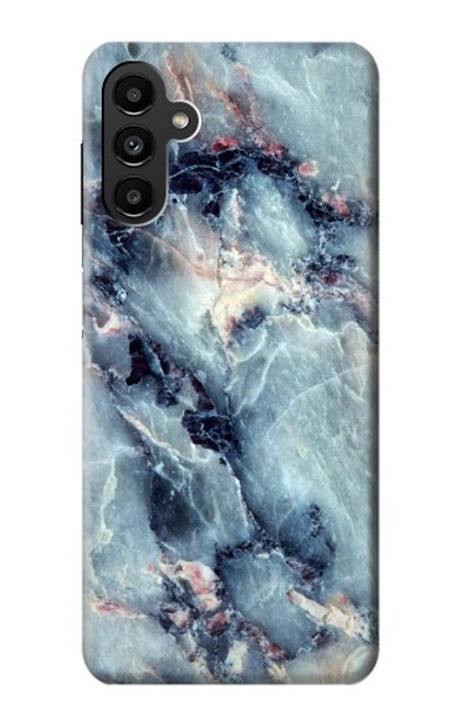 W2689 Blue Marble Texture Graphic Printed Hard Case and Leather Flip Case For Samsung Galaxy A13 5G