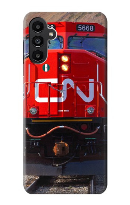 W2774 Train Canadian National Railway Hard Case and Leather Flip Case For Samsung Galaxy A13 5G