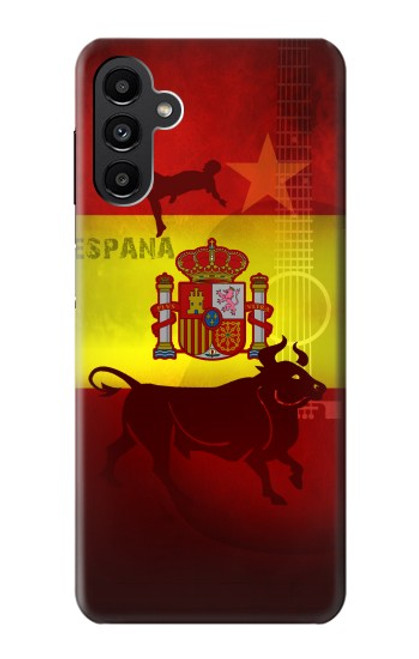 W2984 Spain Football Soccer Hard Case and Leather Flip Case For Samsung Galaxy A13 5G