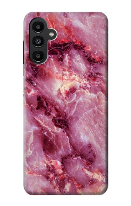 W3052 Pink Marble Graphic Printed Hard Case and Leather Flip Case For Samsung Galaxy A13 5G