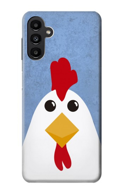 W3254 Chicken Cartoon Hard Case and Leather Flip Case For Samsung Galaxy A13 5G