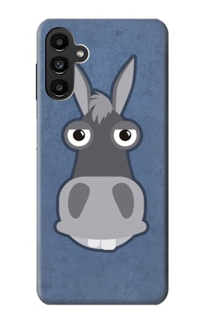 W3271 Donkey Cartoon Hard Case and Leather Flip Case For Samsung Galaxy A13 5G