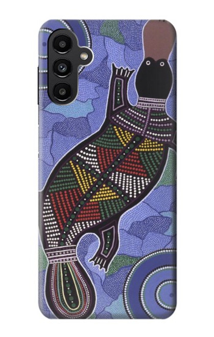 W3387 Platypus Australian Aboriginal Art Hard Case and Leather Flip Case For Samsung Galaxy A13 5G