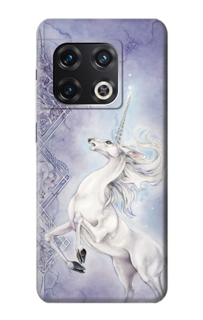 W1134 White Horse Unicorn Hard Case and Leather Flip Case For OnePlus 10 Pro