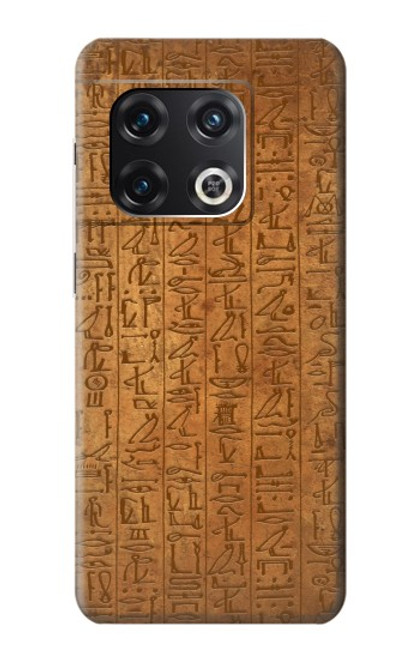 W2805 Egyptian Hierogylphics Papyrus of Ani Hard Case and Leather Flip Case For OnePlus 10 Pro