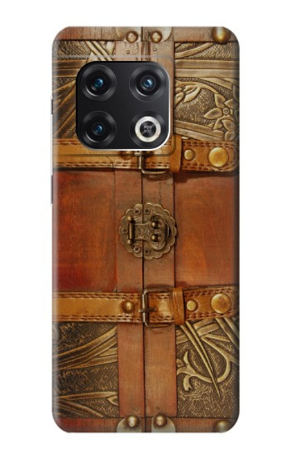 W3012 Treasure Chest Hard Case and Leather Flip Case For OnePlus 10 Pro