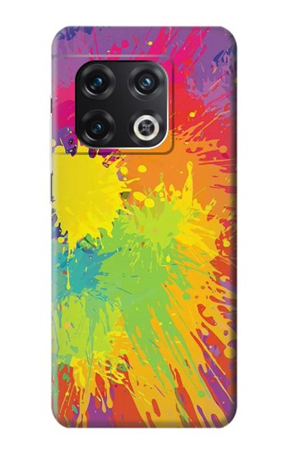 W3675 Color Splash Hard Case and Leather Flip Case For OnePlus 10 Pro