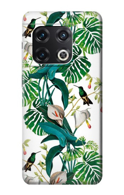 W3697 Leaf Life Birds Hard Case and Leather Flip Case For OnePlus 10 Pro