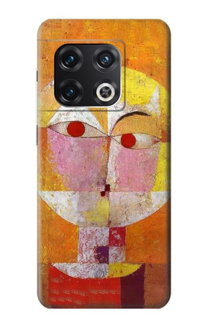 W3811 Paul Klee Senecio Man Head Hard Case and Leather Flip Case For OnePlus 10 Pro