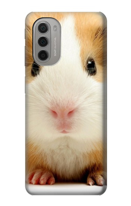 W1619 Cute Guinea Pig Hard Case and Leather Flip Case For Motorola Moto G51 5G