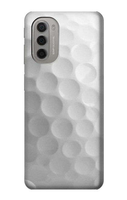 W2960 White Golf Ball Hard Case and Leather Flip Case For Motorola Moto G51 5G