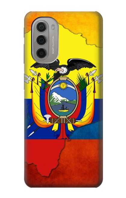 W3020 Ecuador Flag Hard Case and Leather Flip Case For Motorola Moto G51 5G