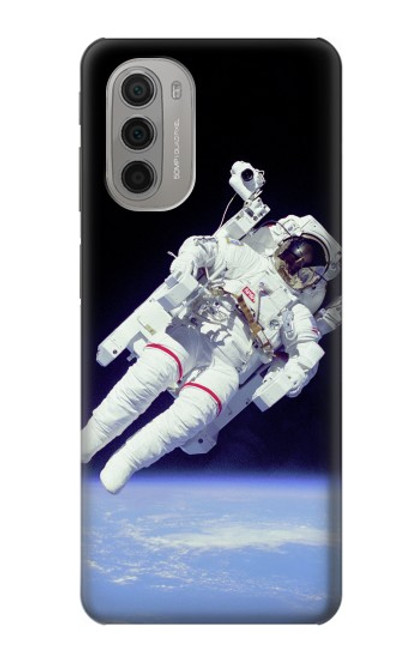 W3616 Astronaut Hard Case and Leather Flip Case For Motorola Moto G51 5G