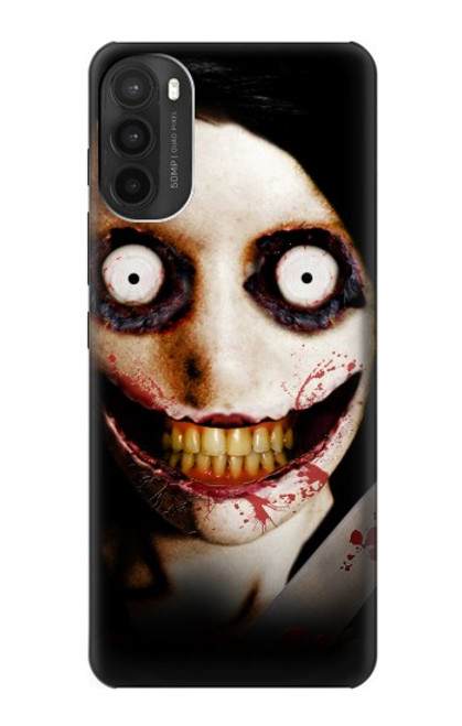 W1344 Jeff the Killer Hard Case and Leather Flip Case For Motorola Moto G71 5G