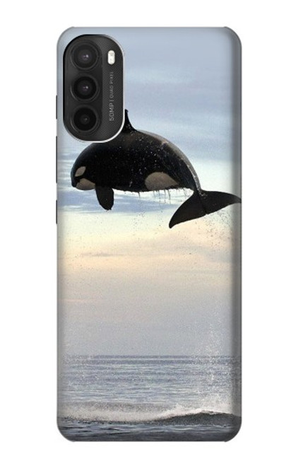 W1349 Killer whale Orca Hard Case and Leather Flip Case For Motorola Moto G71 5G