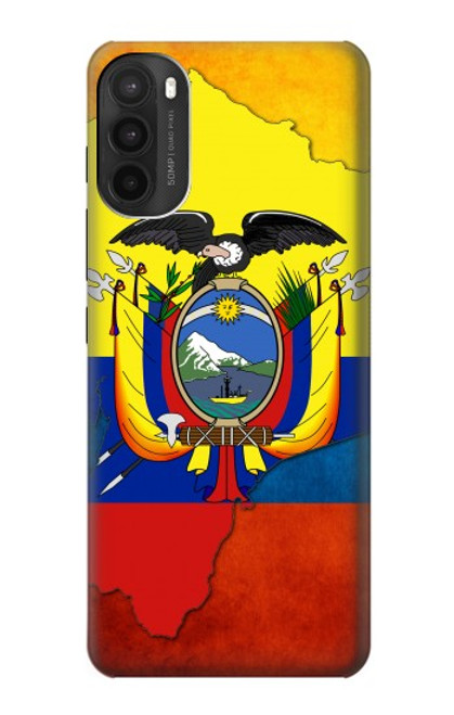 W3020 Ecuador Flag Hard Case and Leather Flip Case For Motorola Moto G71 5G