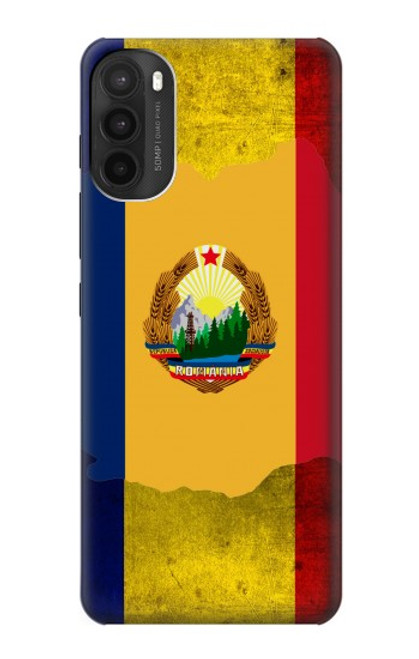 W3021 Romania Flag Hard Case and Leather Flip Case For Motorola Moto G71 5G