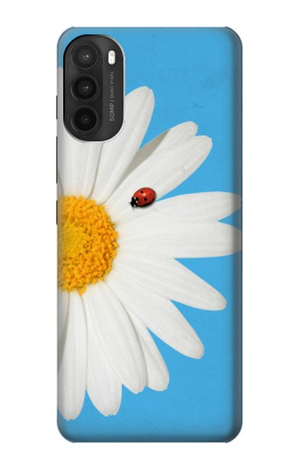 W3043 Vintage Daisy Lady Bug Hard Case and Leather Flip Case For Motorola Moto G71 5G