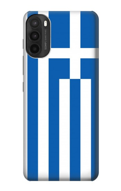 W3102 Flag of Greece Hard Case and Leather Flip Case For Motorola Moto G71 5G