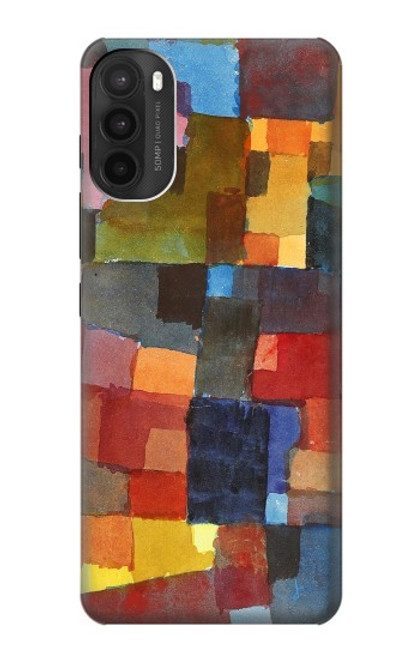 W3341 Paul Klee Raumarchitekturen Hard Case and Leather Flip Case For Motorola Moto G71 5G