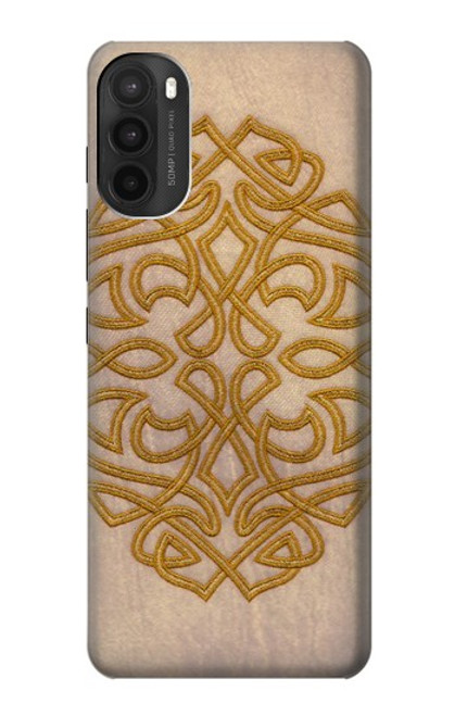 W3796 Celtic Knot Hard Case and Leather Flip Case For Motorola Moto G71 5G