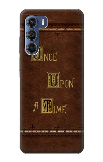 W2643 Once Upon A Time Book Hard Case and Leather Flip Case For Motorola Edge S30