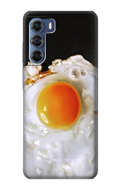 W2695 Fried Egg Hard Case and Leather Flip Case For Motorola Edge S30